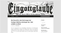 Desktop Screenshot of blog.al-adala.de